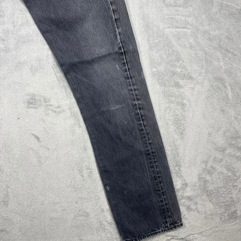 Levi's 501 Original Fit Jeans Mens 31(27)x34(30.5) Black Faded Straight Leg